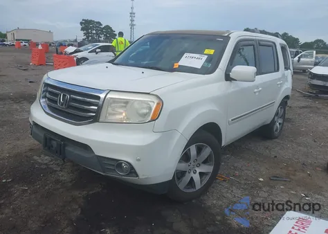 2014 Honda Pilot Touring from USA, damaged, VIN 5FNYF4H90EB053575